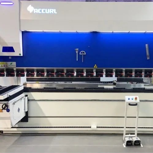 ACCURL Hydraulic Press Brake was installed in Kaunas (Lithuania).