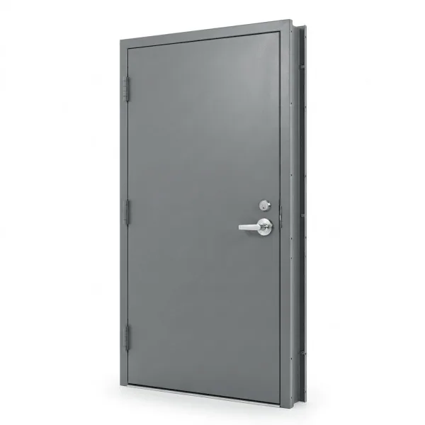 Production of fireproof metal doors